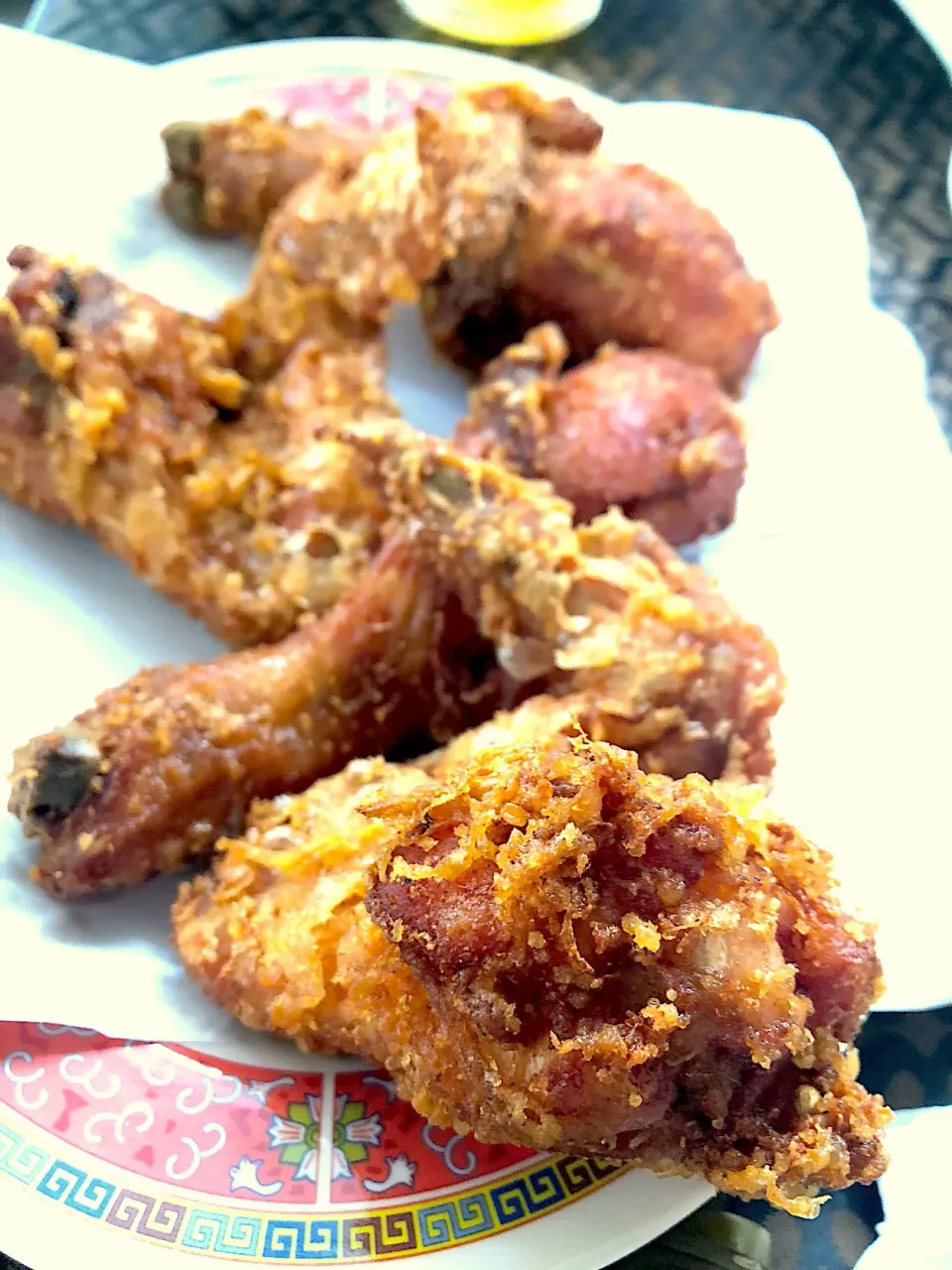 Deep fried chickens @ หลวงทีปขนมจีนสด, Hadyai, Songkla.|Chalinee Kalyanamitraさん