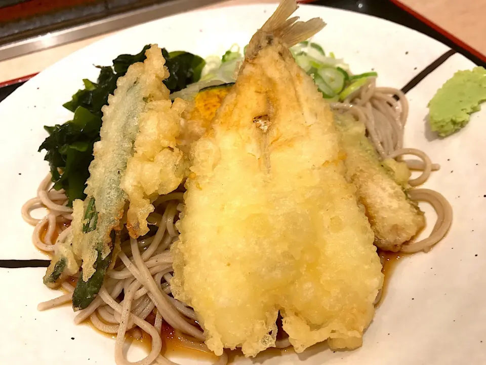 白身魚と野菜天のおすすめそば|buhizouさん