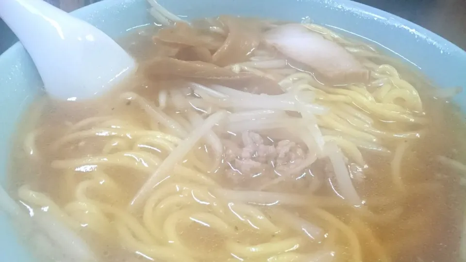 【1968年創業、4月28日立退閉店】札幌ラーメン 前川 の サッポロ醤油ラーメン＠ 恵比寿18065|大脇さん