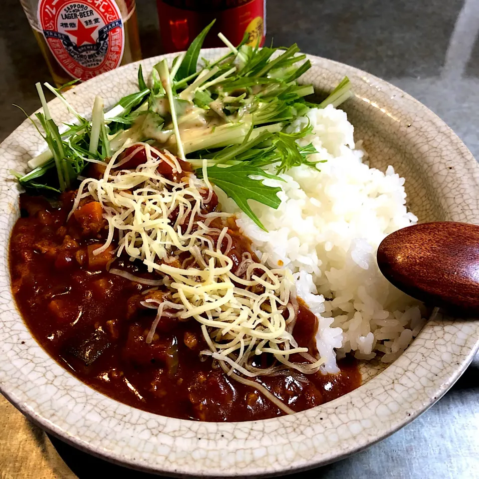 ソイミートでトマトカレー(ﾟ∀ﾟ)|nao子さん