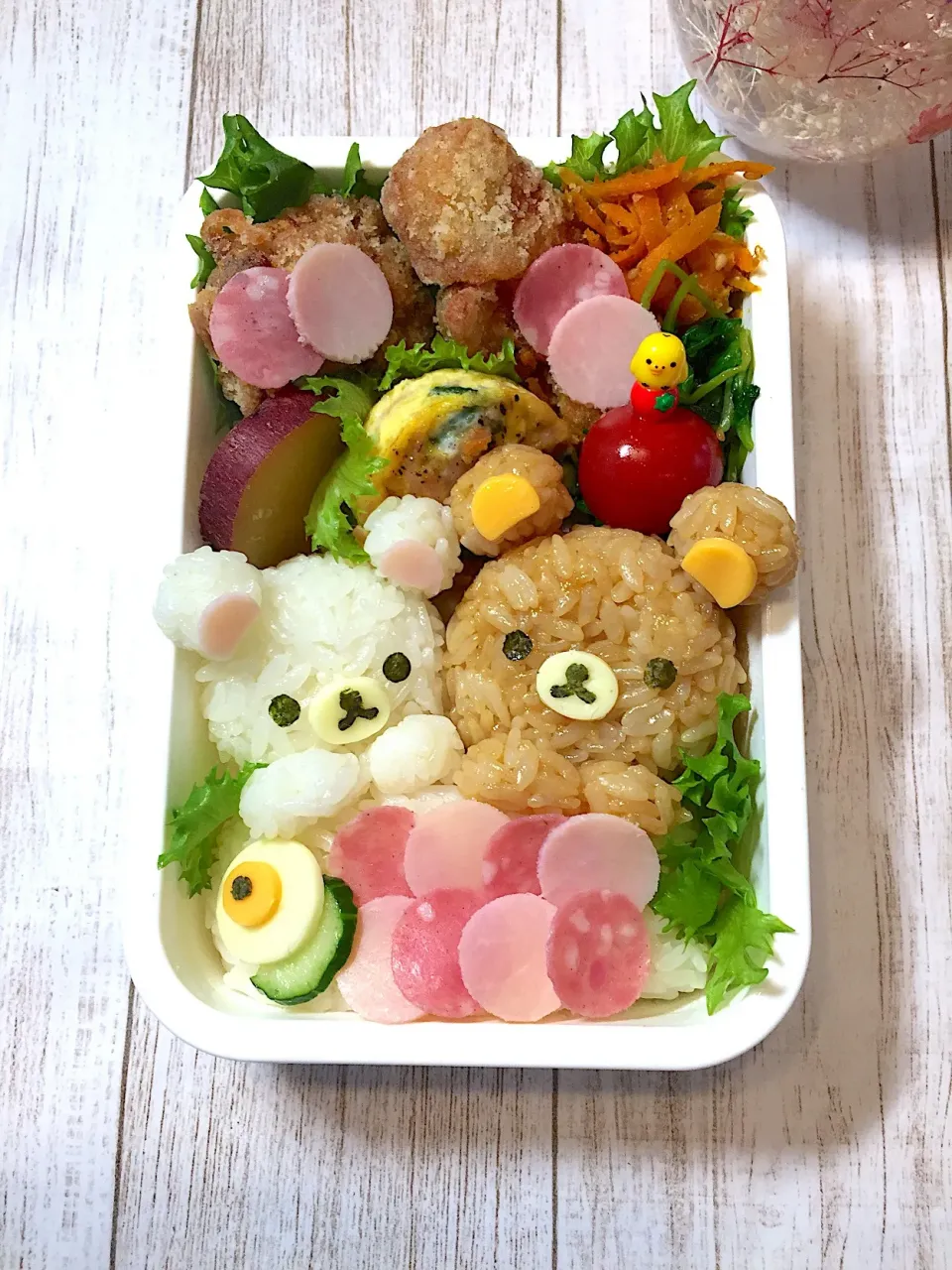 リラックマとコリラックマのこどもの日お弁当☆|makoryuneさん