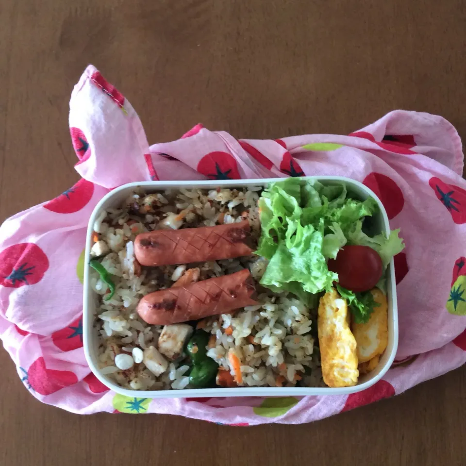 Snapdishの料理写真:#チャーハン弁当|kaorinさん