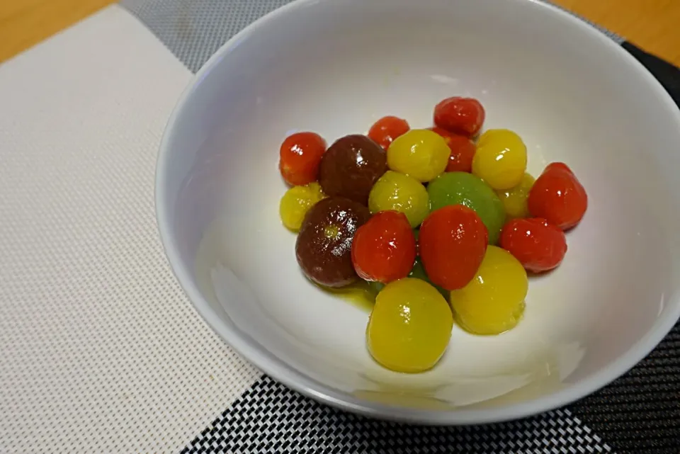 かんたん酢で！
ミニトマトのマリネ|こたろーさん