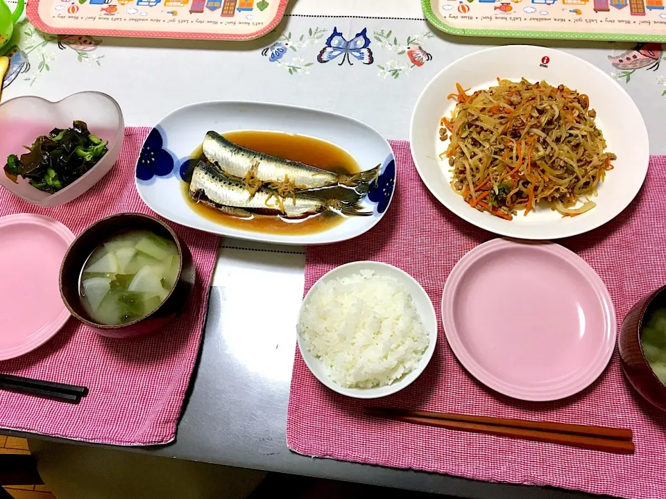 鰯の生姜煮のご飯|みよさん