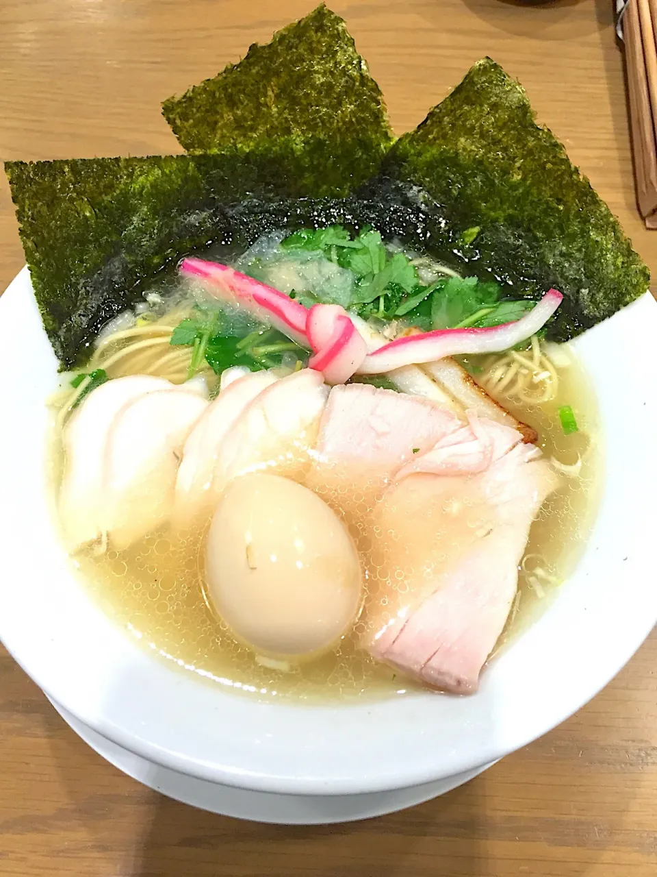 鶏塩SOBA+ランチ特製盛り（さいたま新都心店限定）@むぎとオリーブ（さいたま新都心）|Kazuya Miyukiさん