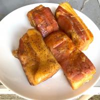 自家製ベーコン🥓
#燻製 #ベーコン