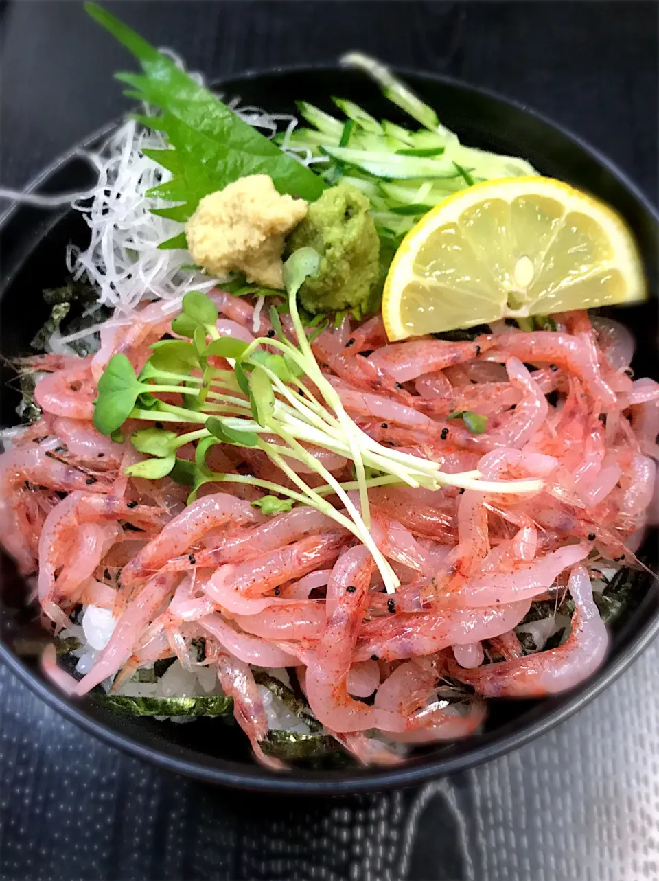 生桜海老丼|料理長さん