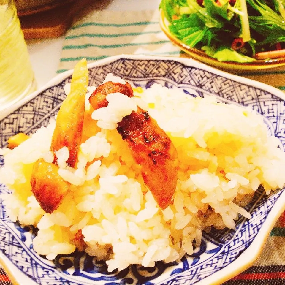 頂き物の冷凍松茸
松茸ごはんをつくりました。|vege食堂さん