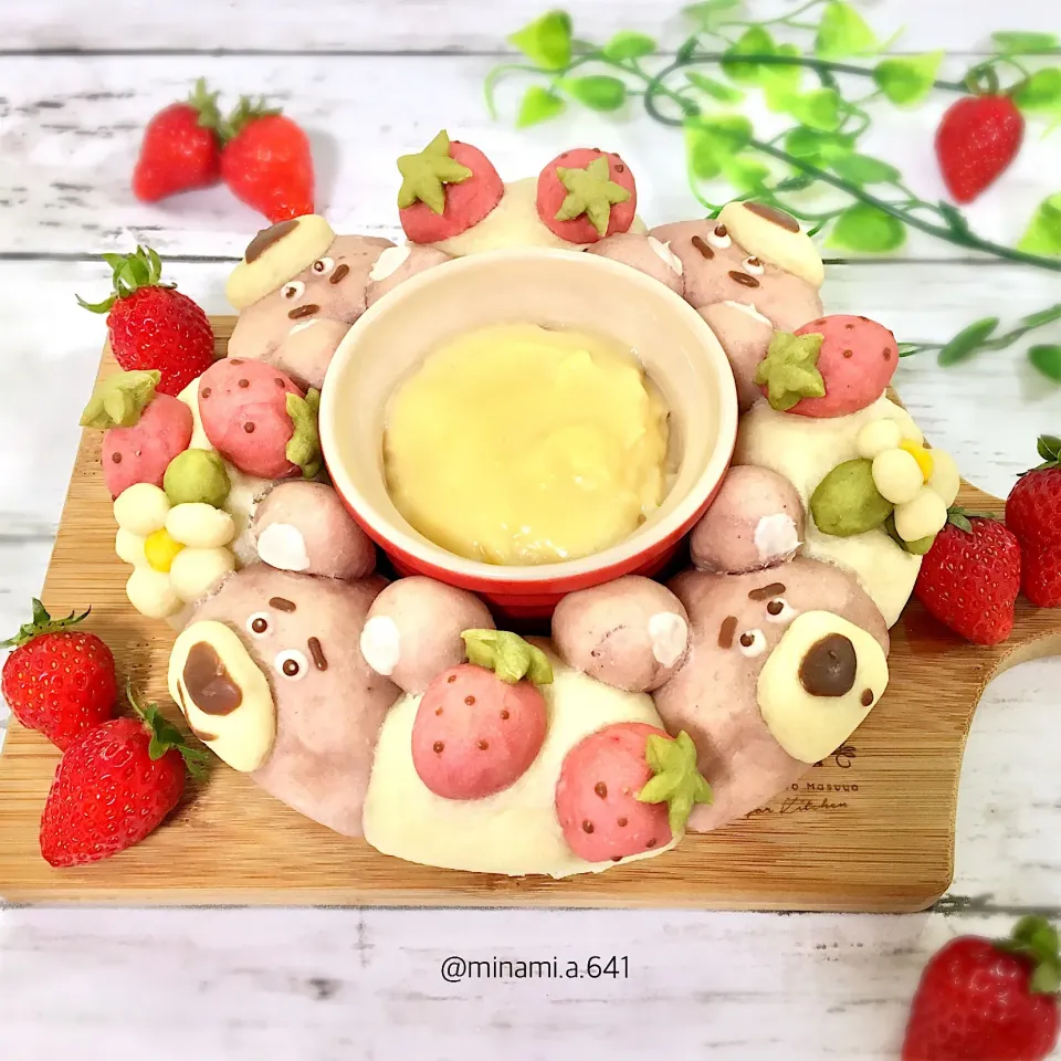 ロッツォのいちごパン🍓😊|minami.aさん