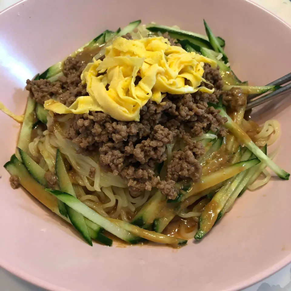 担々麺風冷やし中華lunch♡2018/04/30|ちび太さん