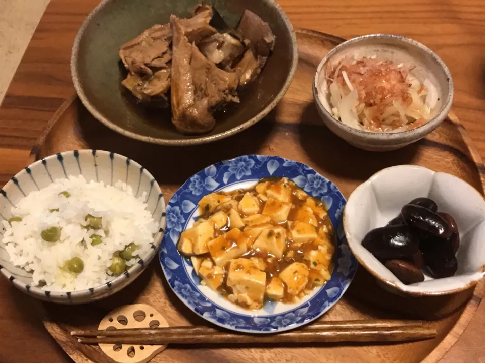 魚、野菜、海藻、豆に意識した今日の夕飯|rakiさん