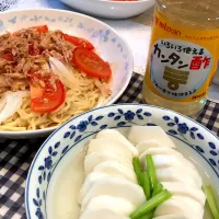 Snapdishの料理写真:めちゃくちゃ簡単！かんたん酢に漬けるだけでめちゃくちゃ美味しいかぶのお漬物！|あきちゃまさん