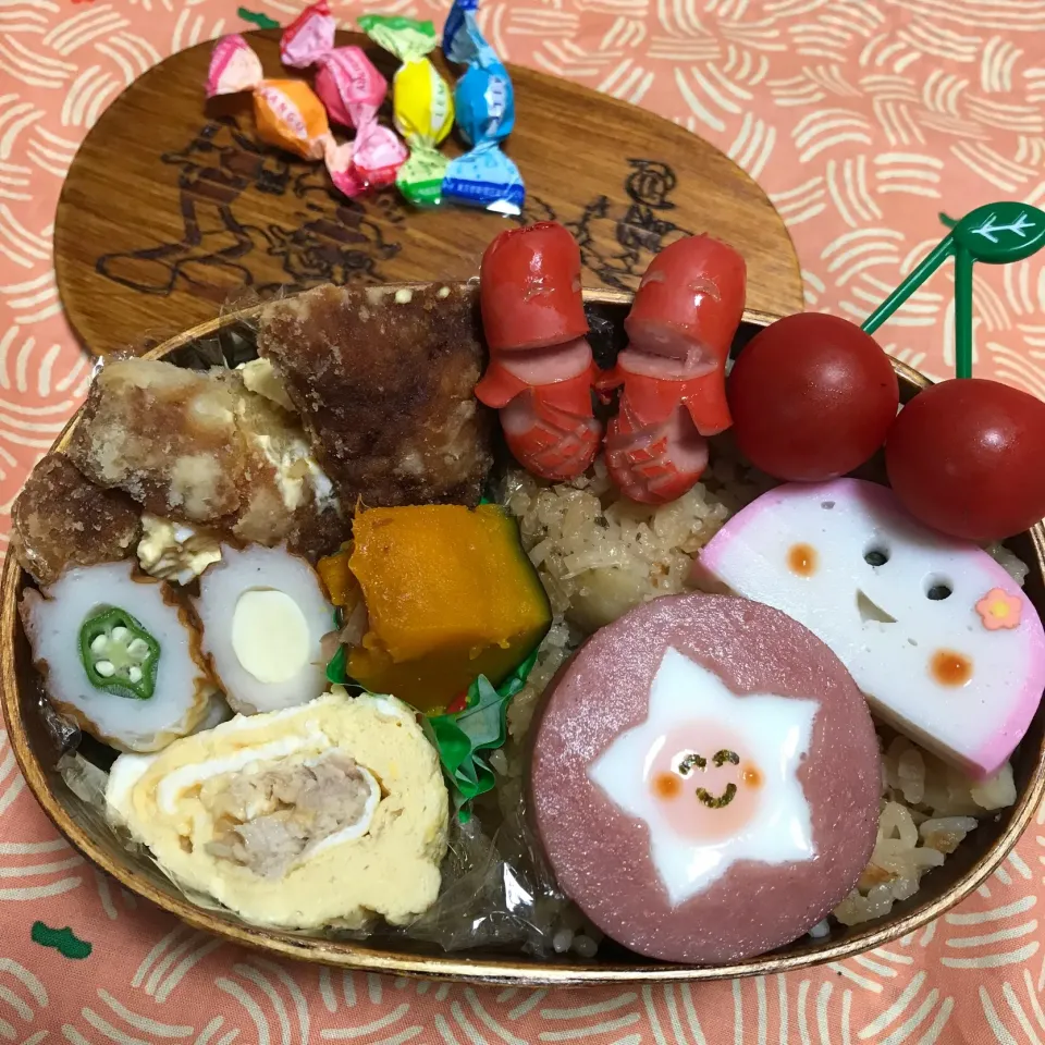 Snapdishの料理写真:2018年5月1日 オレ弁当♪|クッキングおやぢさん