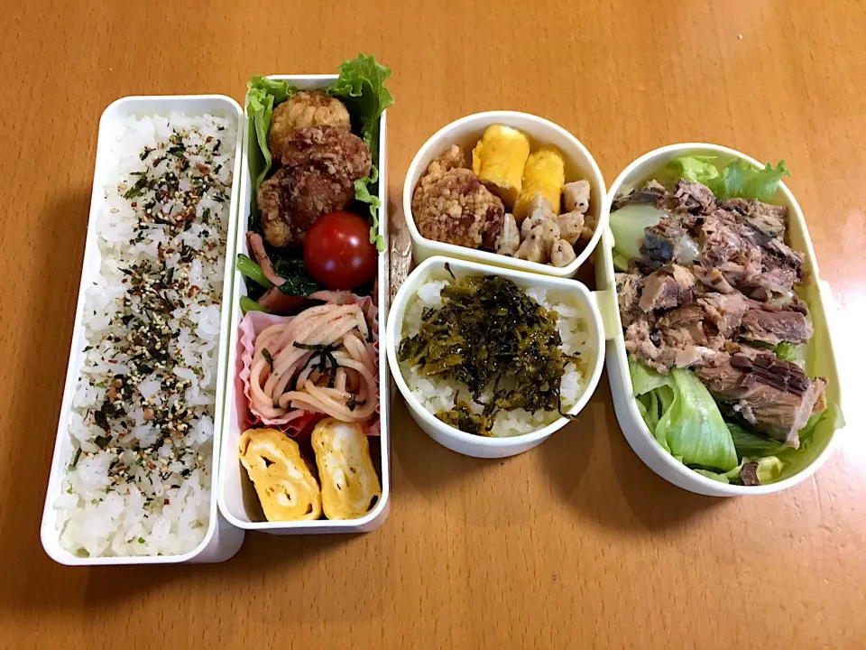 Snapdishの料理写真:今日のお弁当♡2018.5.1.|kimikimiさん