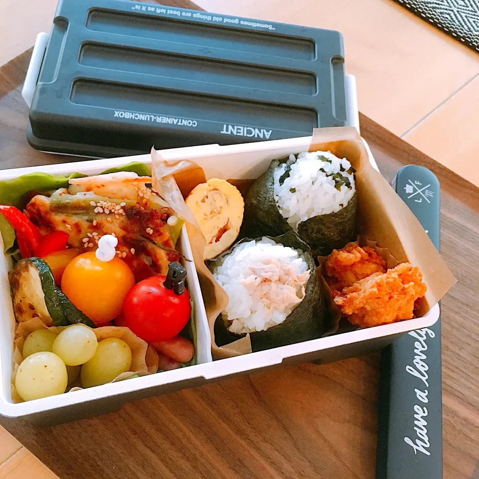 2018.0501娘弁当 #お弁当#中学生女子弁当|あさこさん