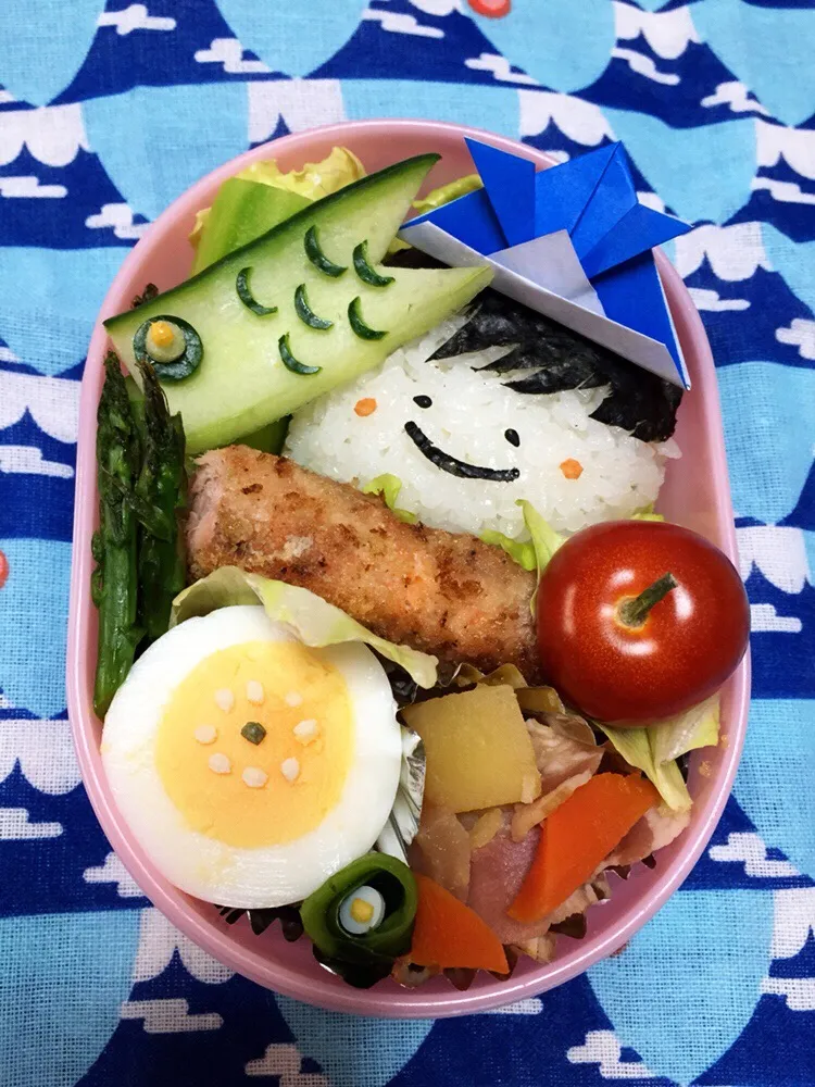 Snapdishの料理写真:子供の日 お弁当😊|ゆりゆりさん