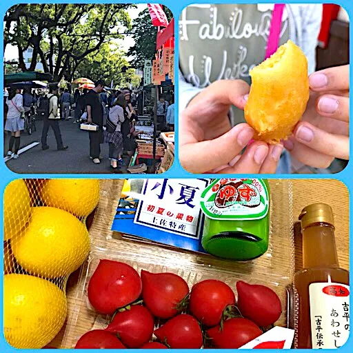 高知の旅🏞日曜市で食べた芋天や買ったもの〜☺️|えいぽんさん