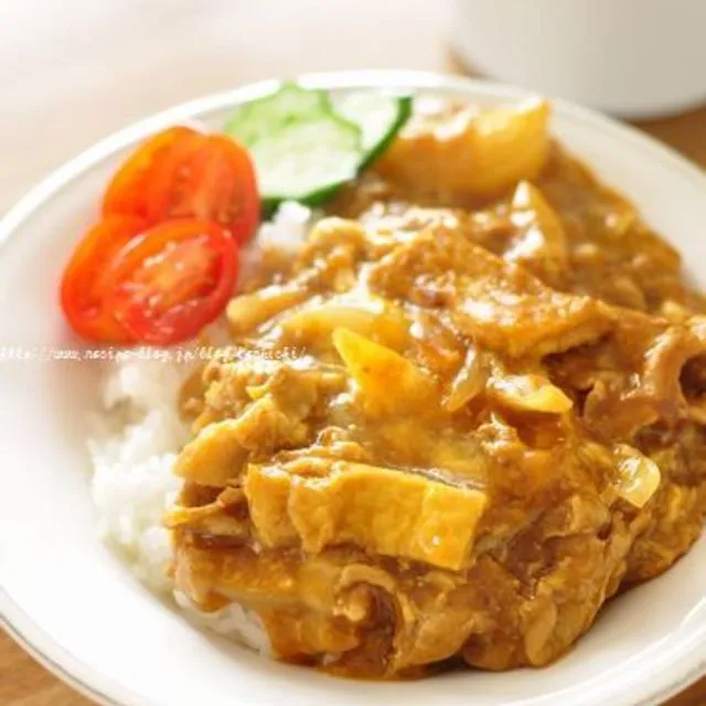 Snapdishの料理写真:かな姐さんの新玉ねぎのとろとろカレー丼 #レシピブログ #RecipeBlog|レシピブログさん