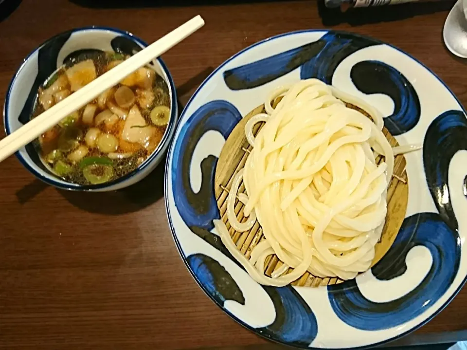 Snapdishの料理写真:肉汁石段うどん|Y.Kimuraさん