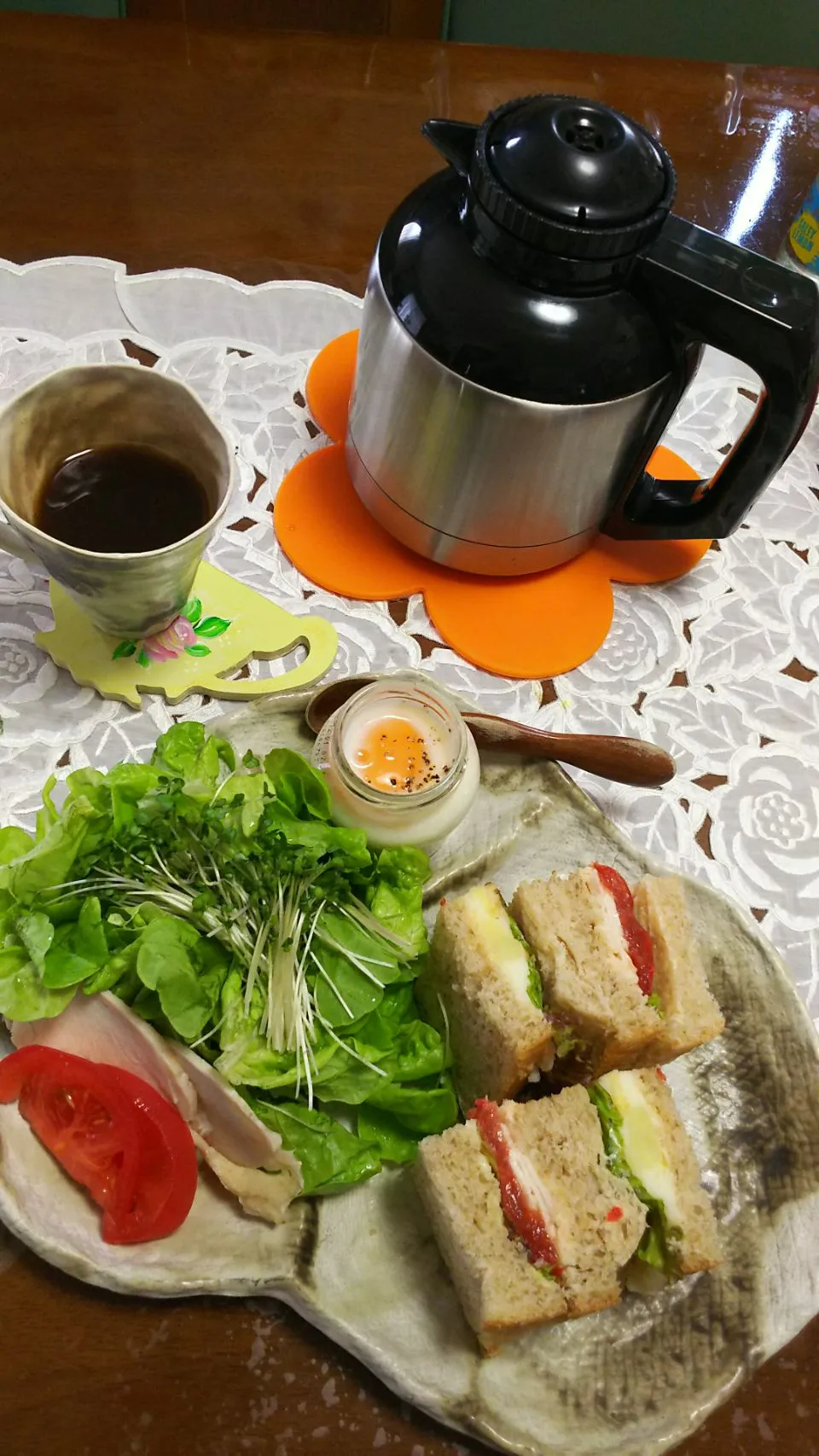 ワンプレートパンランチ🍞☕️🍴|Mihoさん