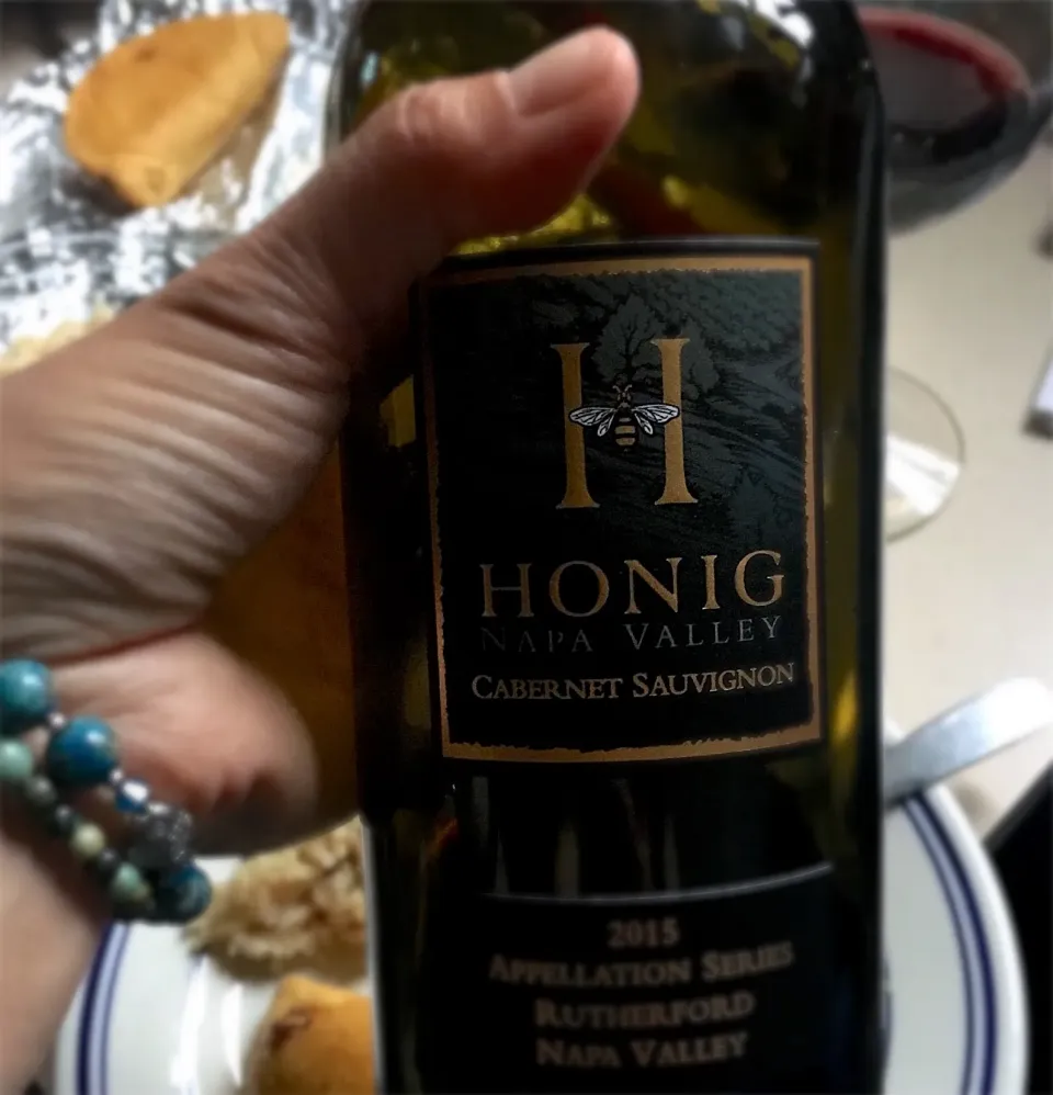 Honig cabernet sauvignion & empanada|kayoさん