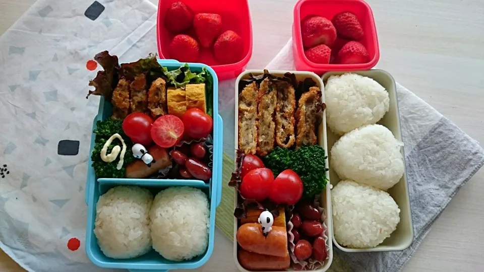 Snapdishの料理写真:#中学生お弁当 #小学生遠足お弁当 #普通のお弁当|Yoko Hattoriさん