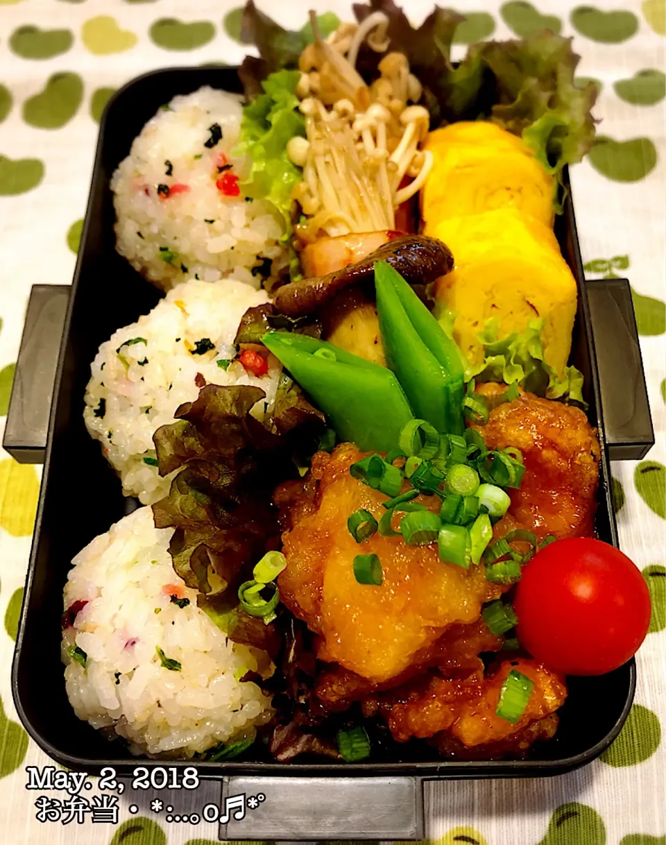 Snapdishの料理写真:2018/05/02お弁当〜♡|いく❤️さん