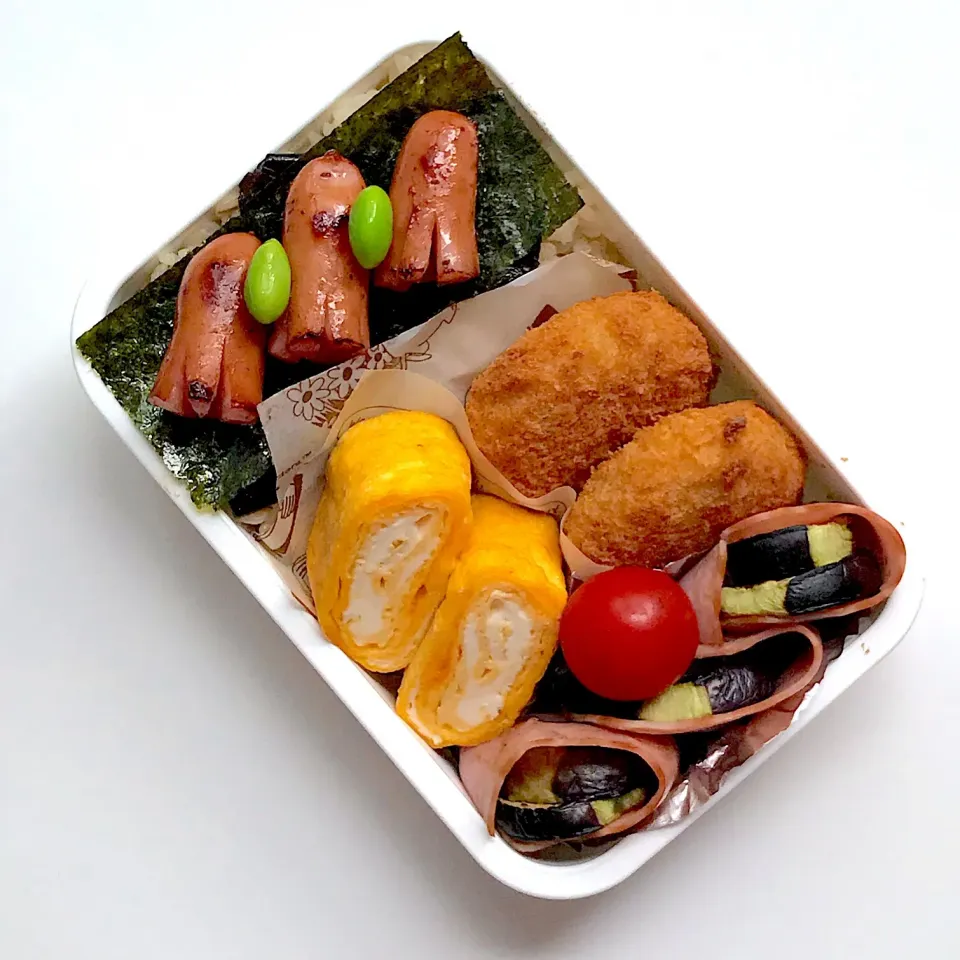 パパのお弁当(^^)
 #お弁当  #のり弁|kakoさん