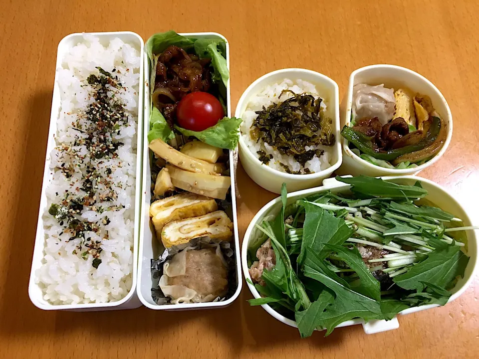 今日のお弁当♡2018.5.2.|kimikimiさん