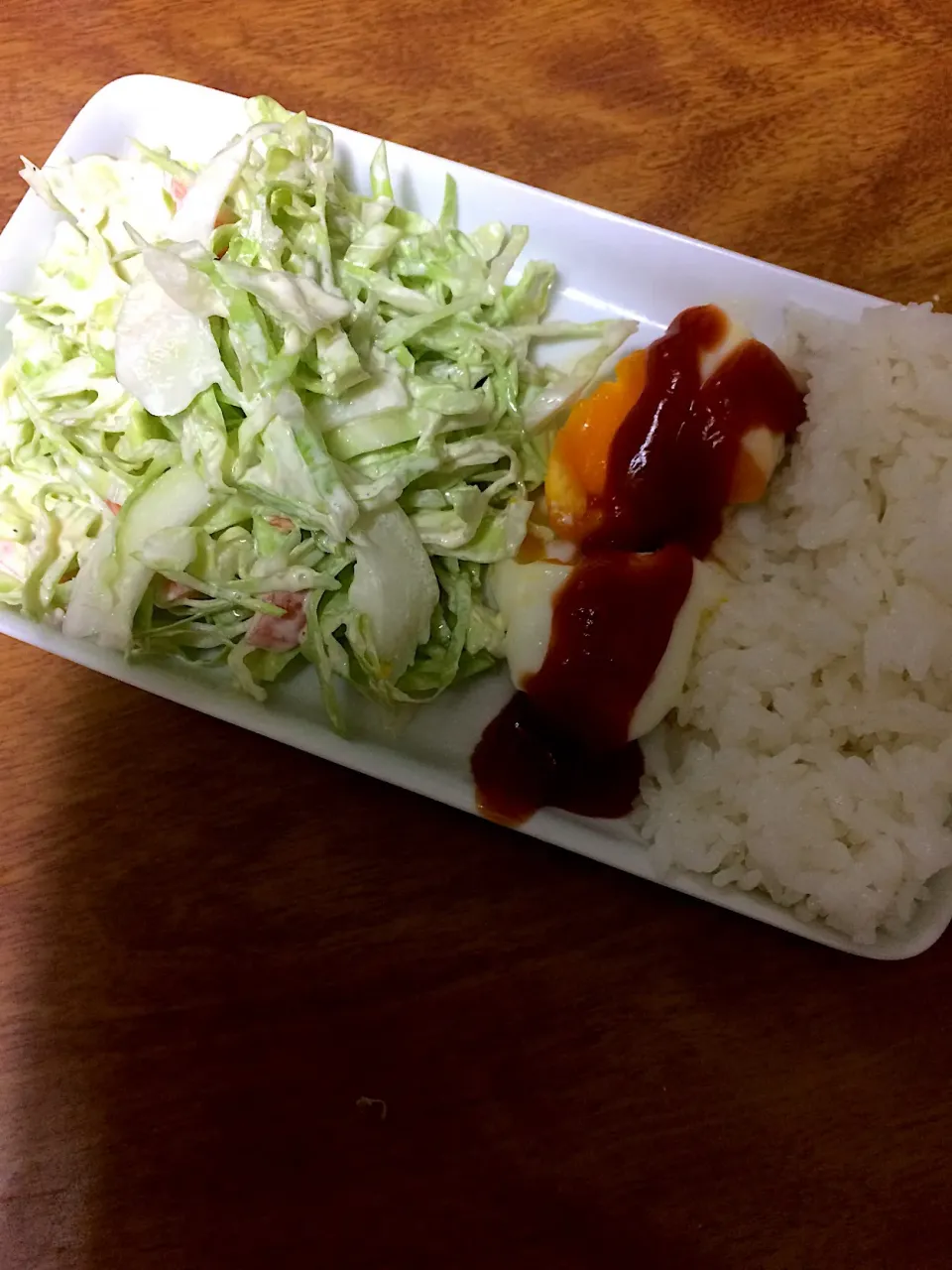 手作り無農薬野菜料理です。手作りコールスローです。|大迫里奈さん