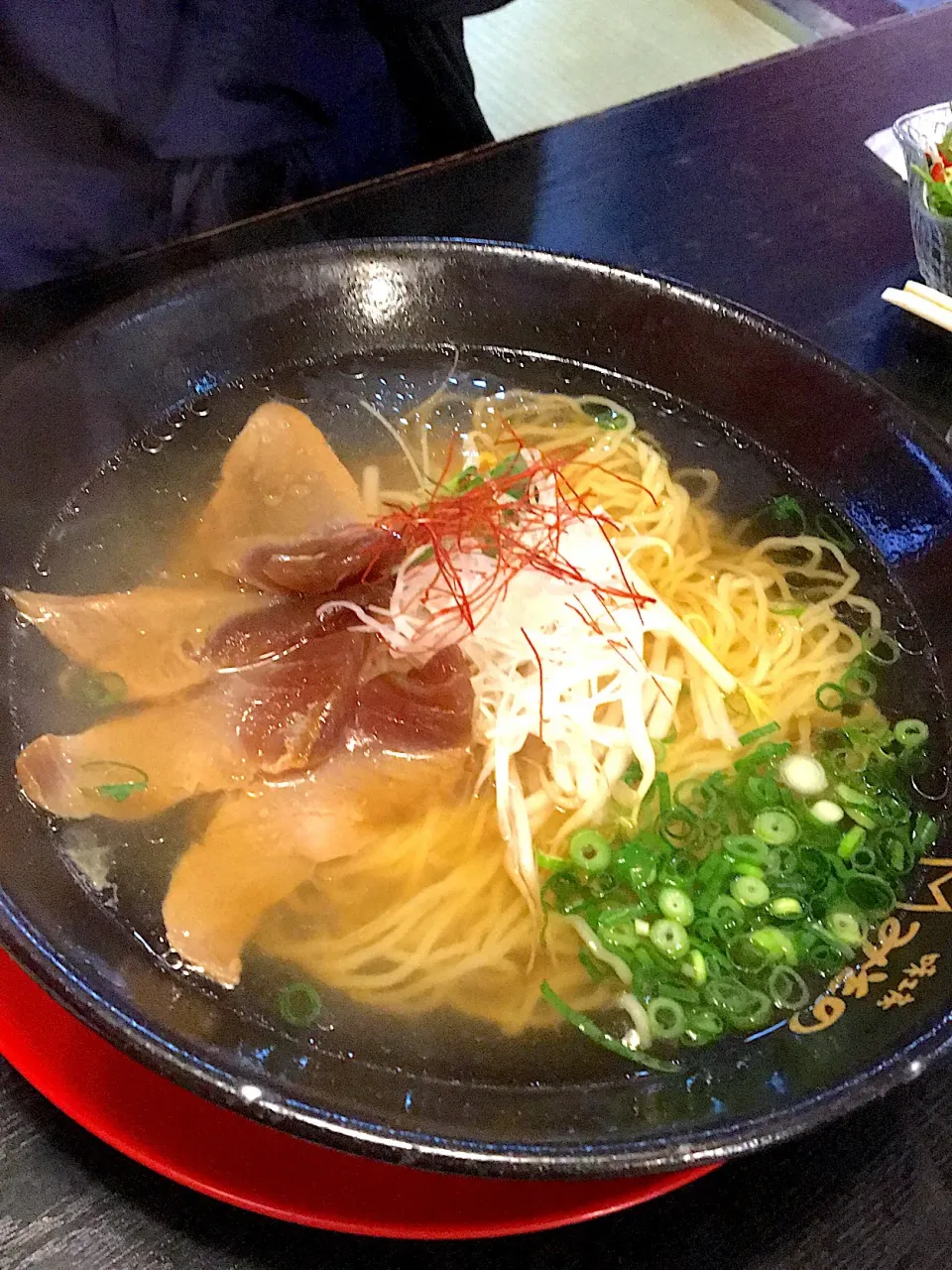 Snapdishの料理写真:まぐろラーメン|Etsuko  Takakiさん