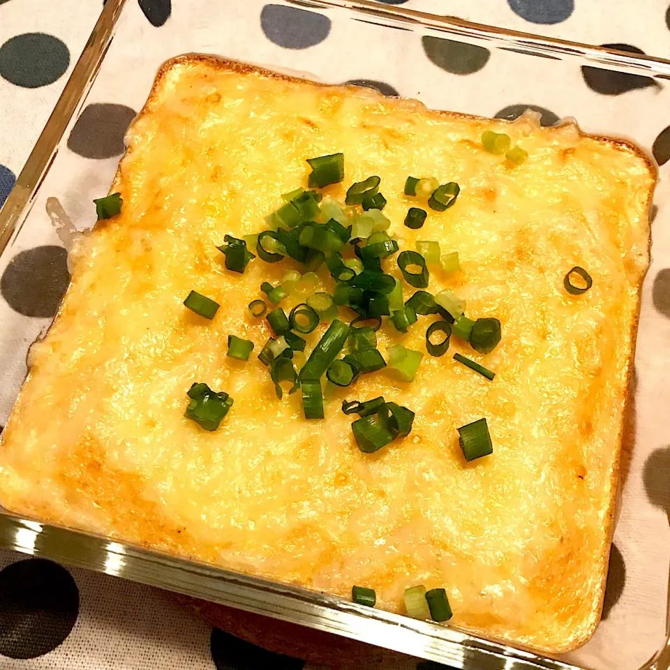 Snapdishの料理写真:山芋明太チーズ焼き♡|まゆかさん