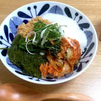 Snapdishの料理写真:ねばねば丼|yk328さん