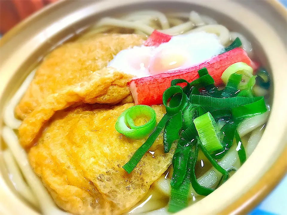 鍋焼きうどん (๑˃̵ᴗ˂̵)و|bamazooさん