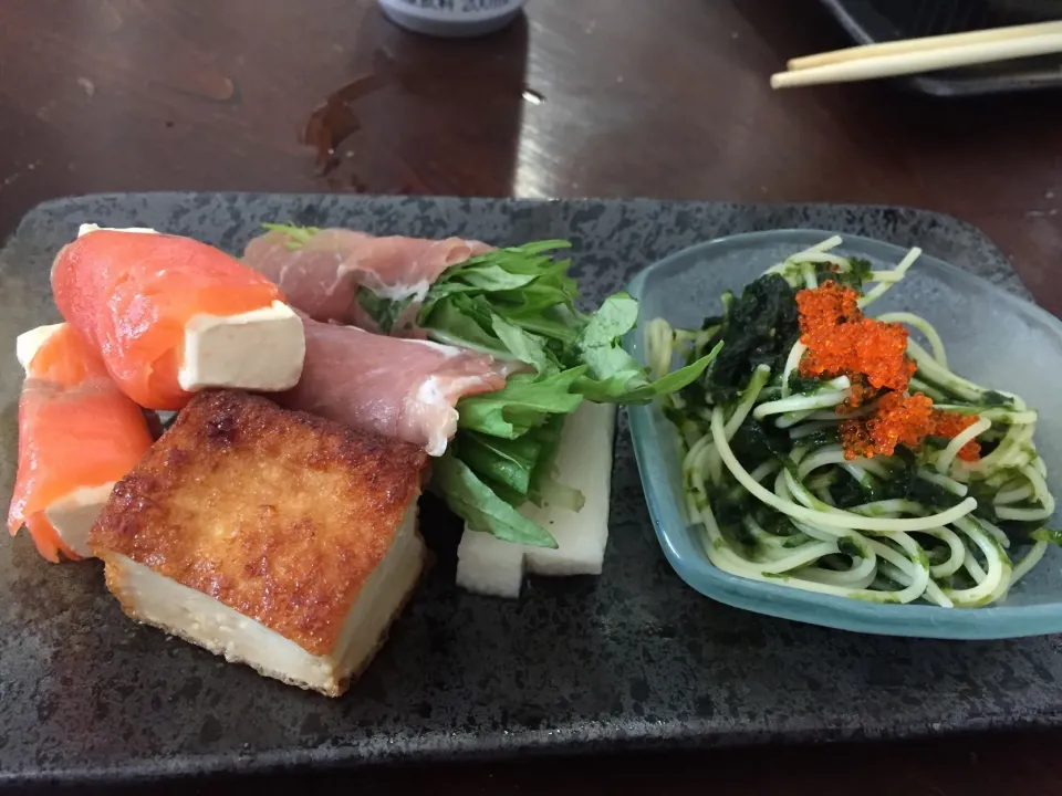 Snapdishの料理写真:5月３日お家昼宴の先付|さんだーさん