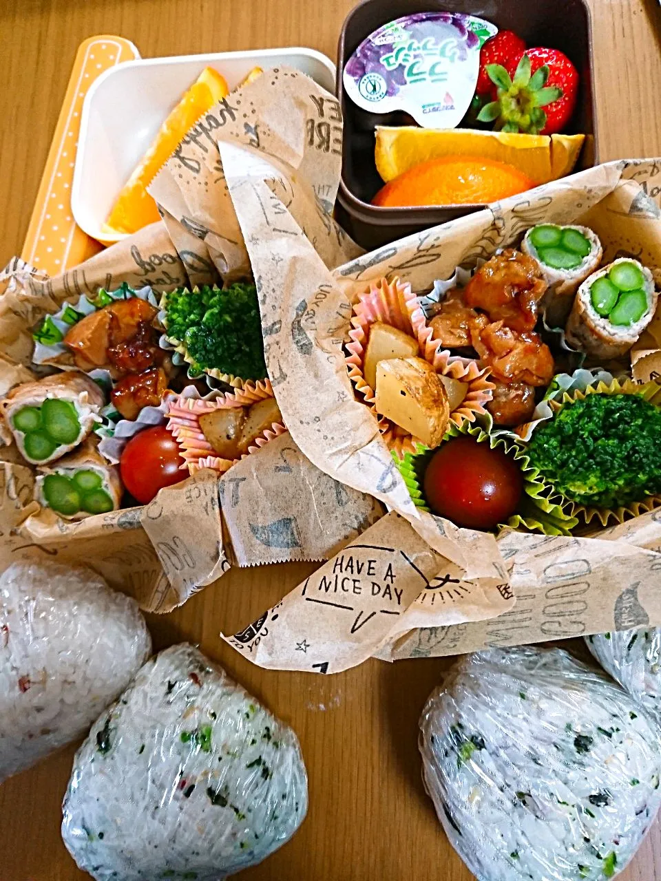 180502  男子高校生弁当🎵女子大生バイト弁当|hilocoさん