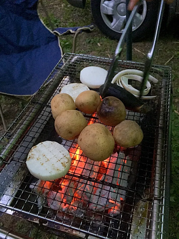 アルミホイル忘れ😅丸焼きもイケる😆|hanakoさん