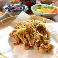 Snapdishの料理写真:舞茸のかき揚げ