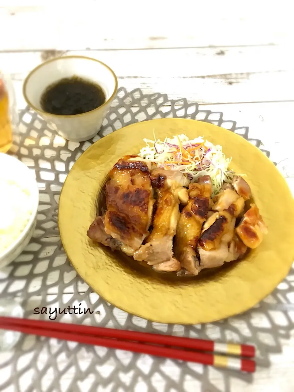 カンタン酢で照り焼きチキン♡|sayu♡さん