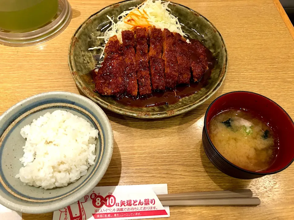 ロースとんかつ定食|まきさん