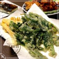 うどと筍の天ぷら