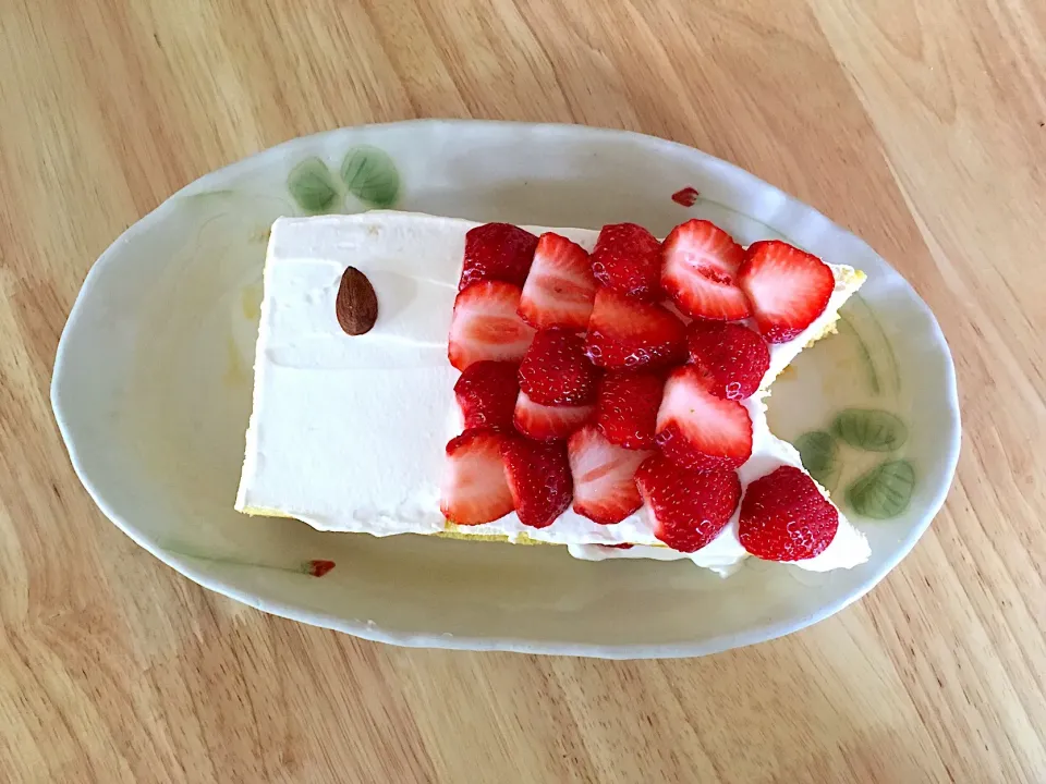 こどもの日🎏こいのぼりケーキ((´艸｀*))|さくたえさん