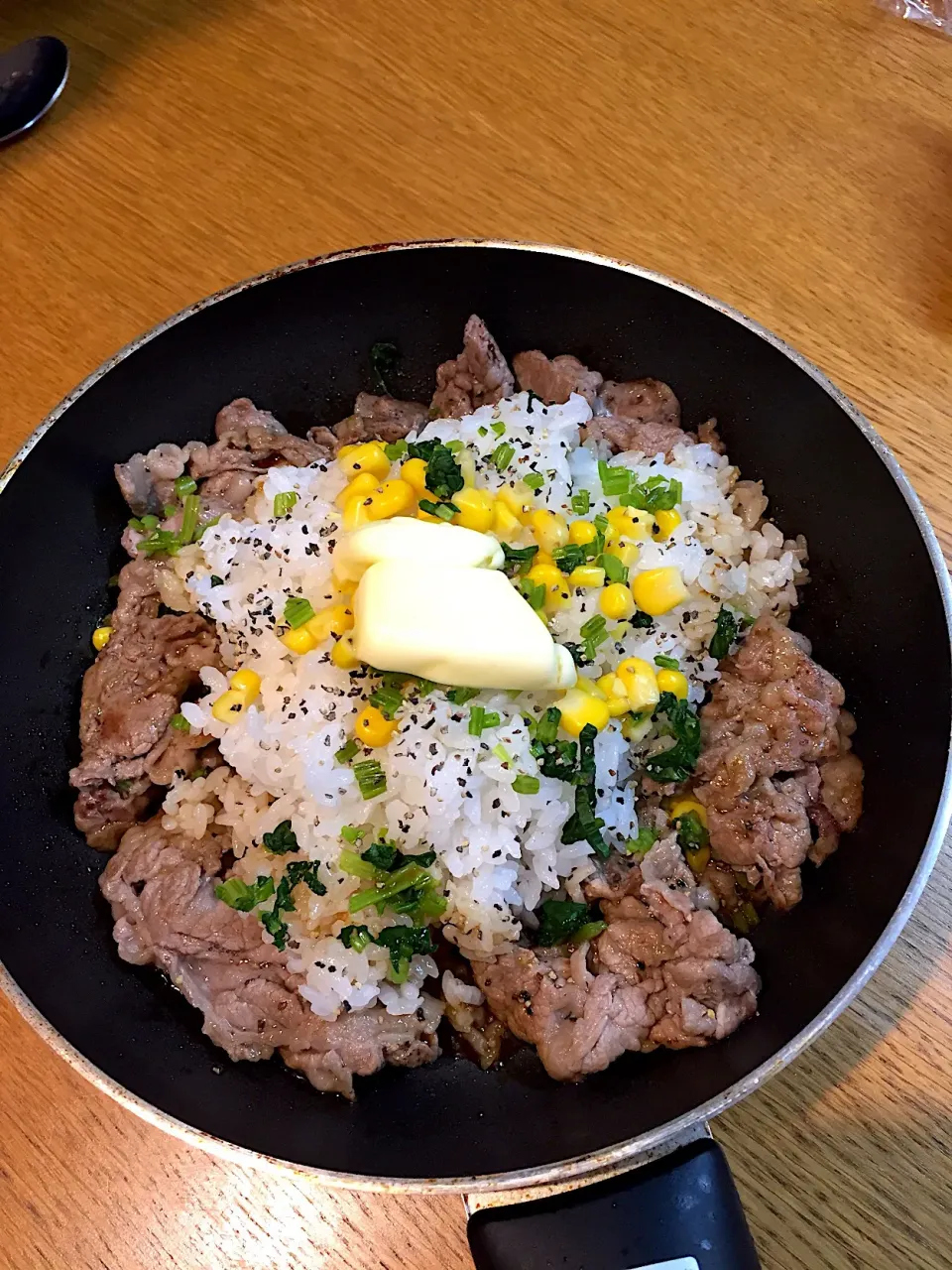 お家づ外食気分  ペッパーランチ風|まつださんさん