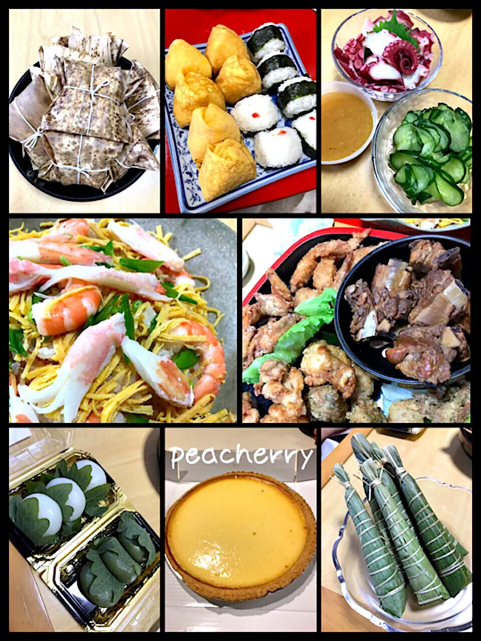 Snapdishの料理写真:🎏こどもの日🎏実家で晩ご飯😊|☆ぴ〜ちゃん☆さん