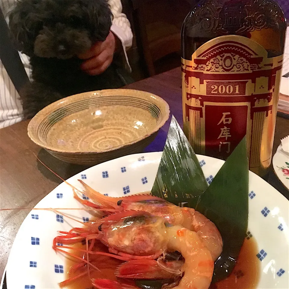 ボタンえびの紹興酒漬け🍤|なーまりさん