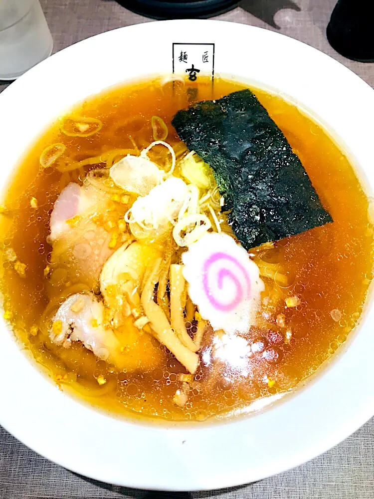 Snapdishの料理写真:仙台 玄龍のあごだし中華🍜|ちはるさん