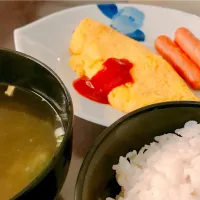 Snapdishの料理写真:簡単朝食|Tatsuya Horiさん