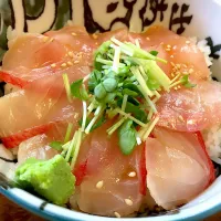 金目鯛のづけ丼