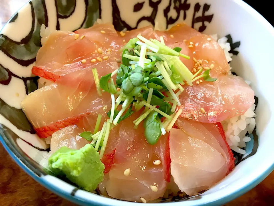 金目鯛のづけ丼|ゆうじ.さん