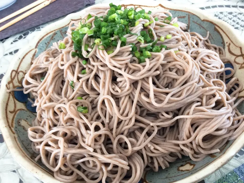 今日も暑いですね〜☀️
冷たいお蕎麦が美味しい季節😋|アライさんさん